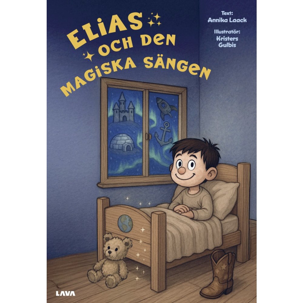 Annika Laack Elias och den magiska sängen (inbunden)