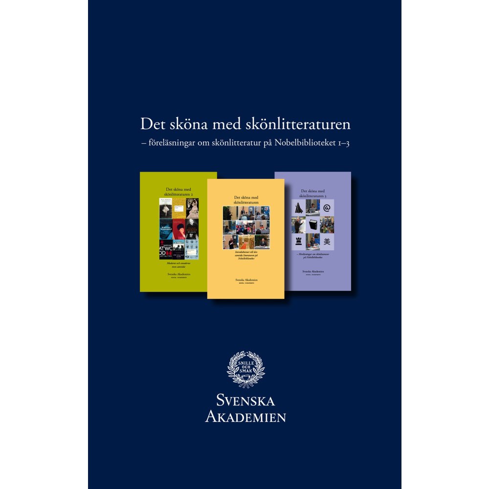 Svenska Akademien Det sköna med skönlitteraturen. Del 1-3 (häftad)