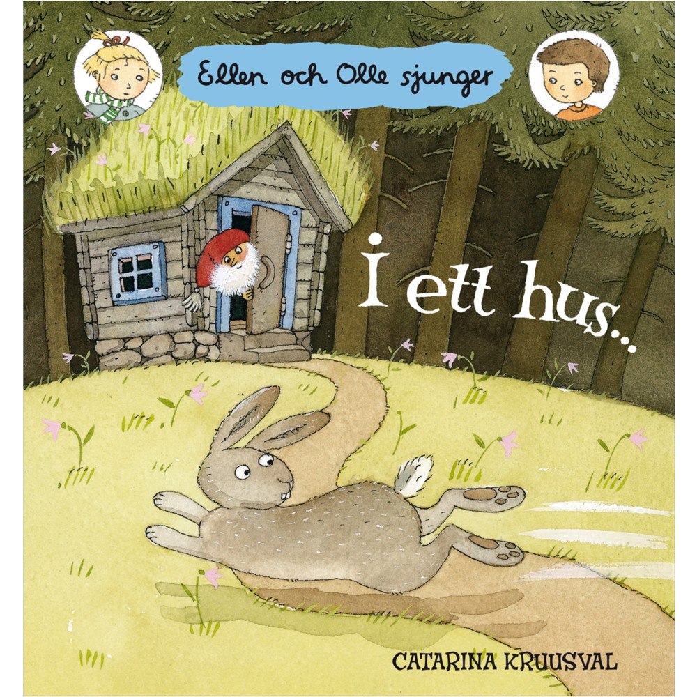 Rabén & Sjögren I ett hus... (bok, board book)