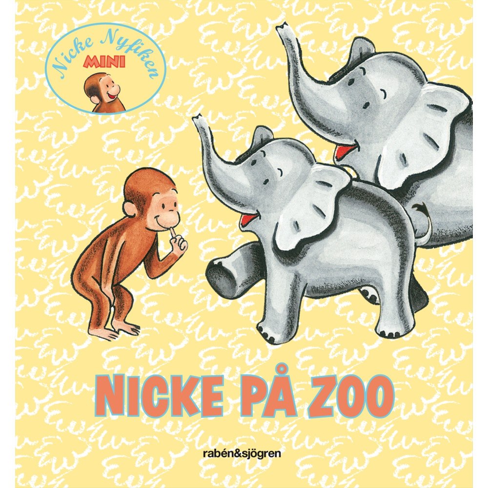 Rabén & Sjögren Nicke på zoo (bok, board book)