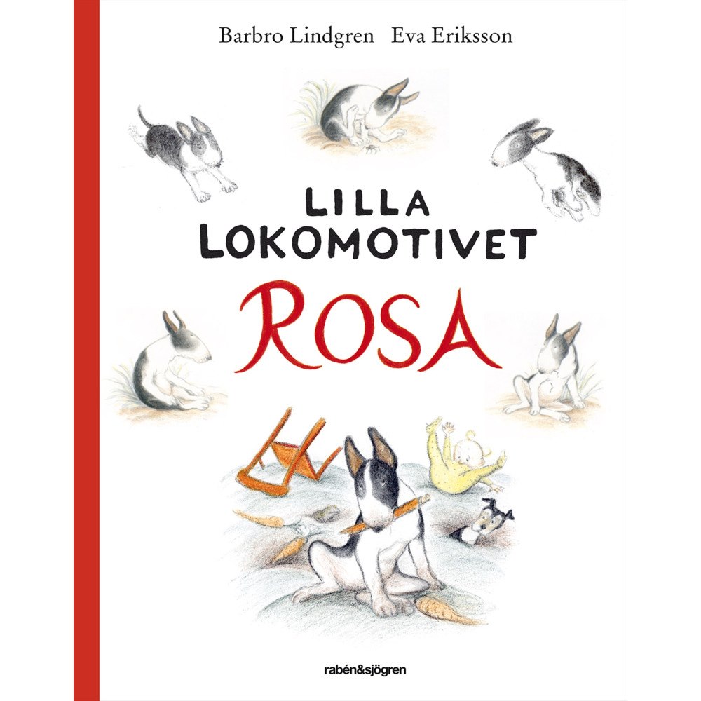 Rabén & Sjögren Lilla lokomotivet Rosa (bok, kartonnage)