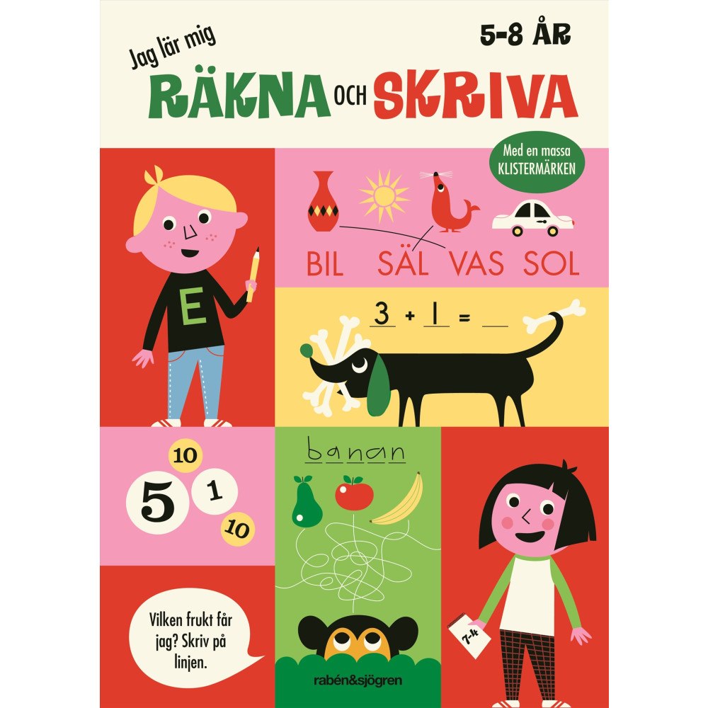 Ingela P Arrhenius Jag lär mig räkna och skriva