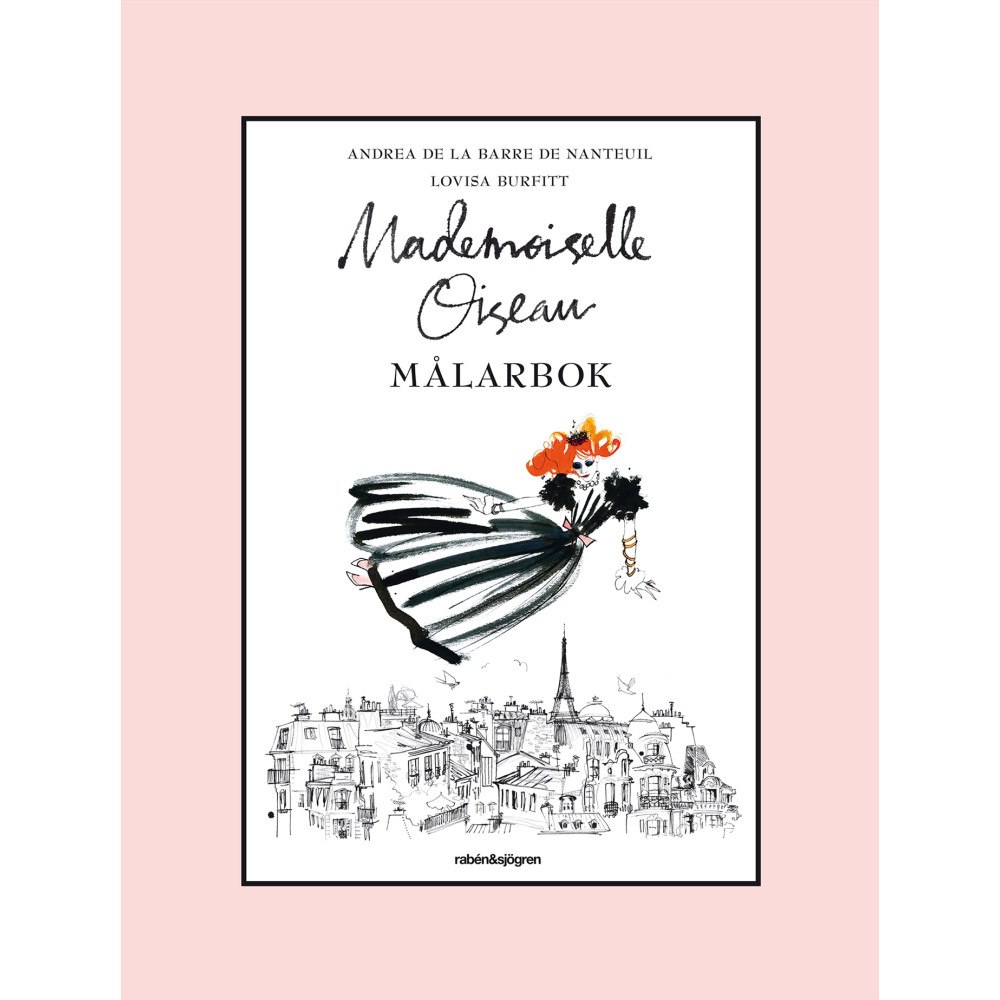 Andrea de La Barre de Nanteuil Mademoiselle Oiseau Målarbok