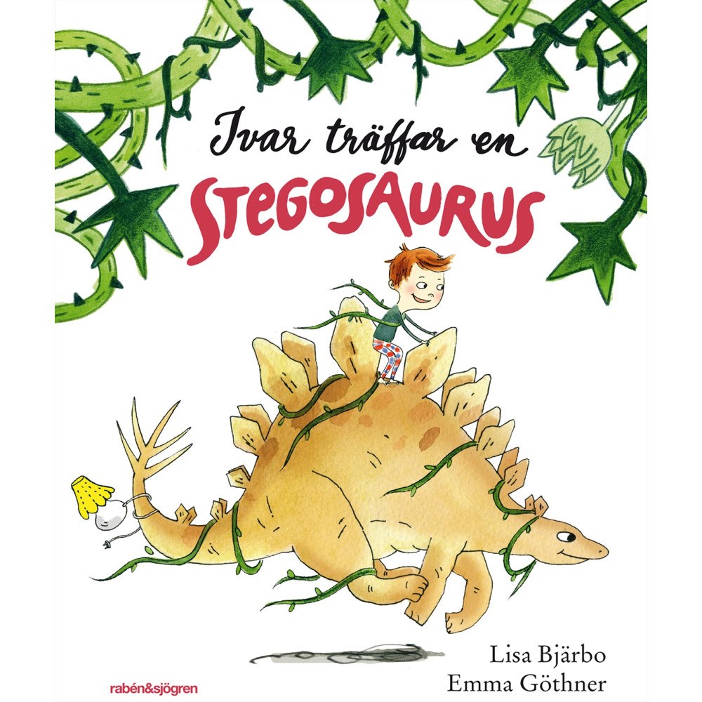 Lisa Bjärbo Ivar träffar en stegosaurus (inbunden)