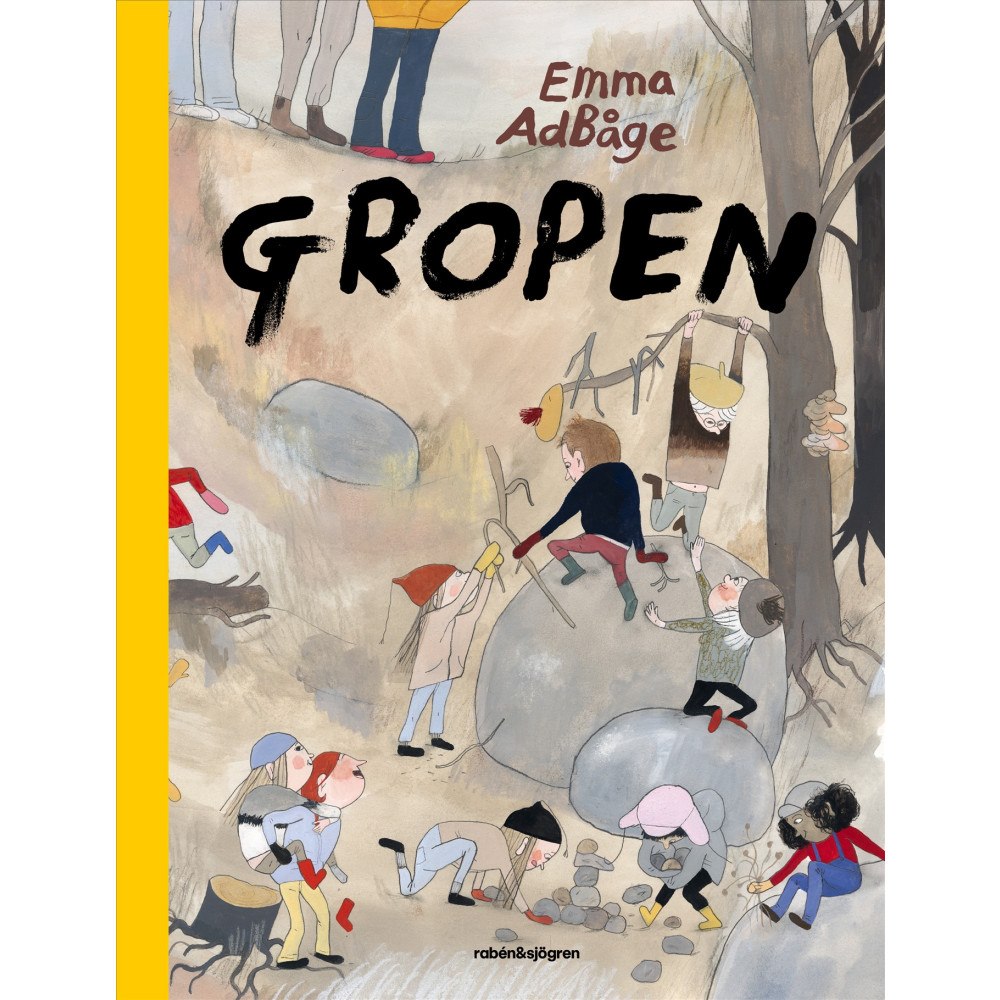 Emma Adbåge Gropen (bok, halvklotband)