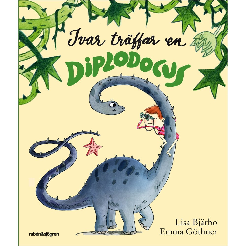 Lisa Bjärbo Ivar träffar en diplodocus (inbunden)