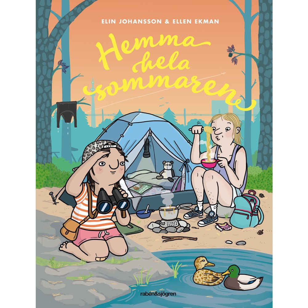 Elin Johansson Hemma hela sommaren (inbunden)