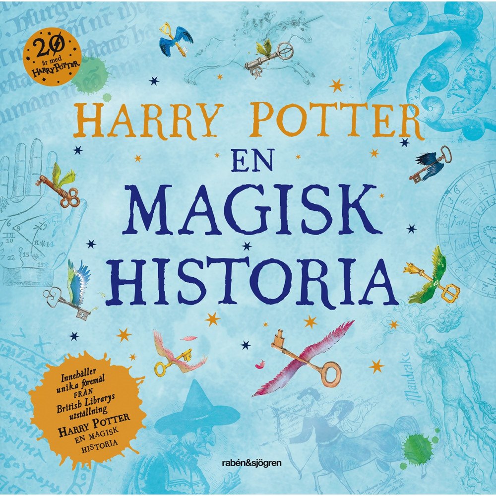 Rabén & Sjögren Harry Potter : en magisk historia (bok, danskt band)