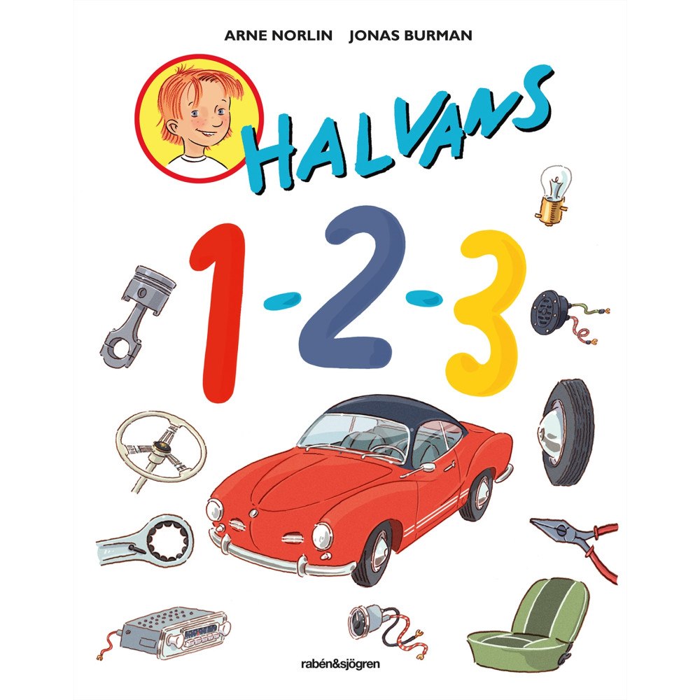 Arne Norlin Halvans 1-2-3 (inbunden)