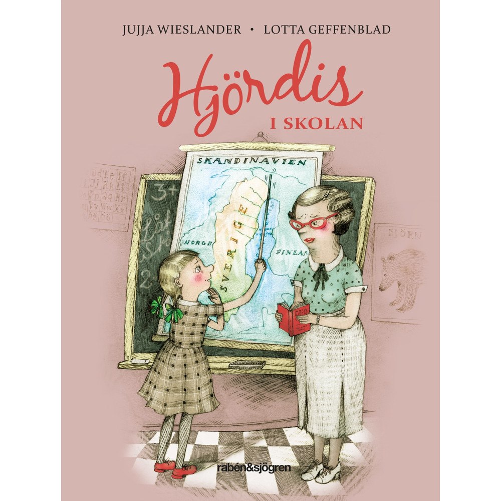 Jujja Wieslander Hjördis i skolan (inbunden)