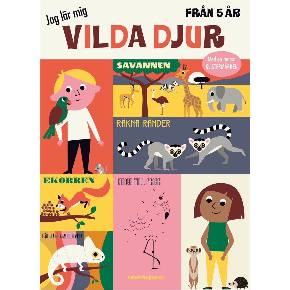 Ingela P Arrhenius Jag lär mig vilda djur