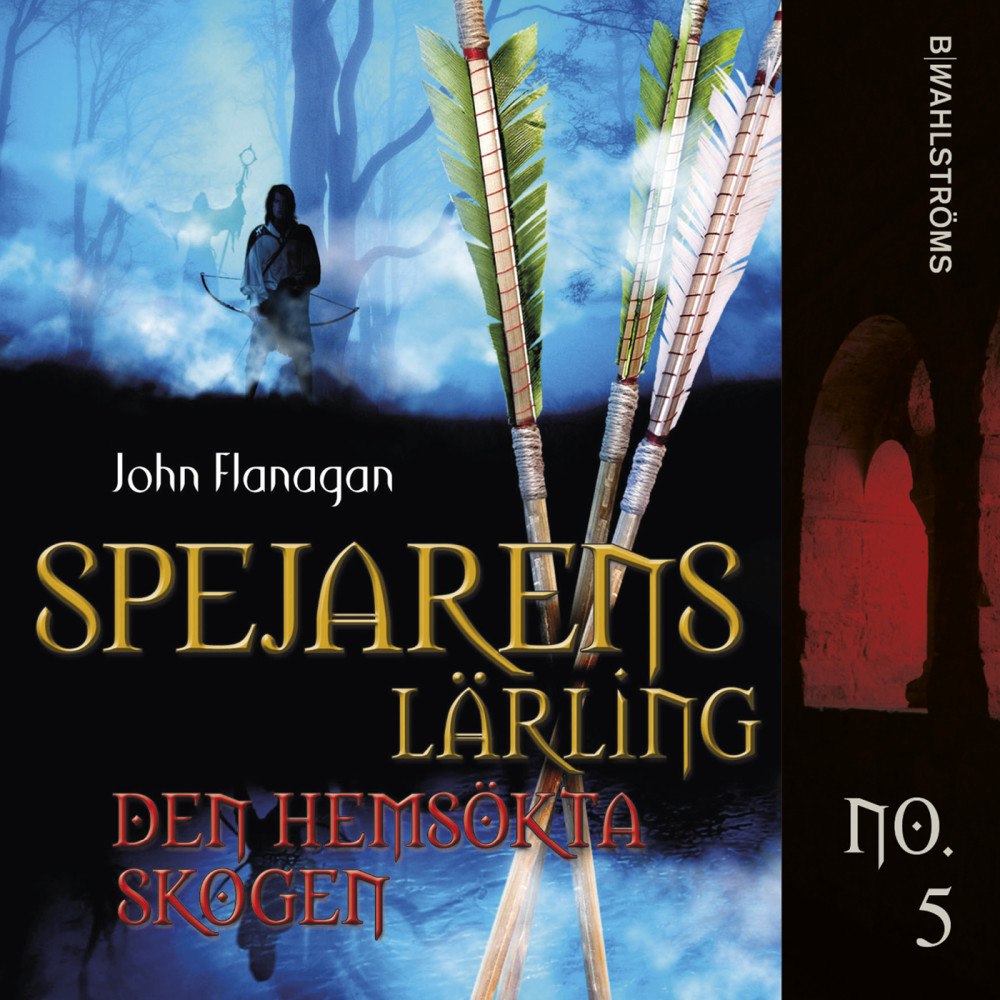 B Wahlströms Den hemsökta skogen (bok, kartonnage)