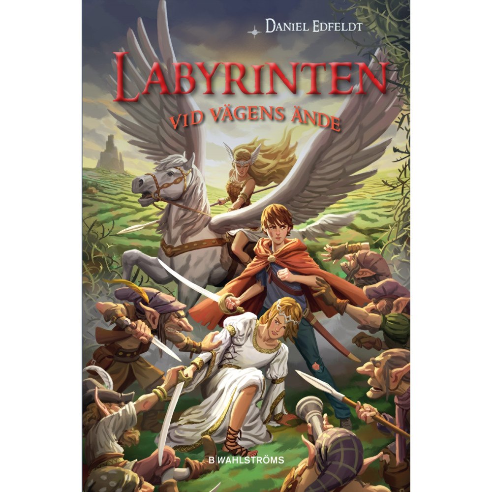 Daniel Edfeldt Labyrinten vid vägens ände (bok, kartonnage)