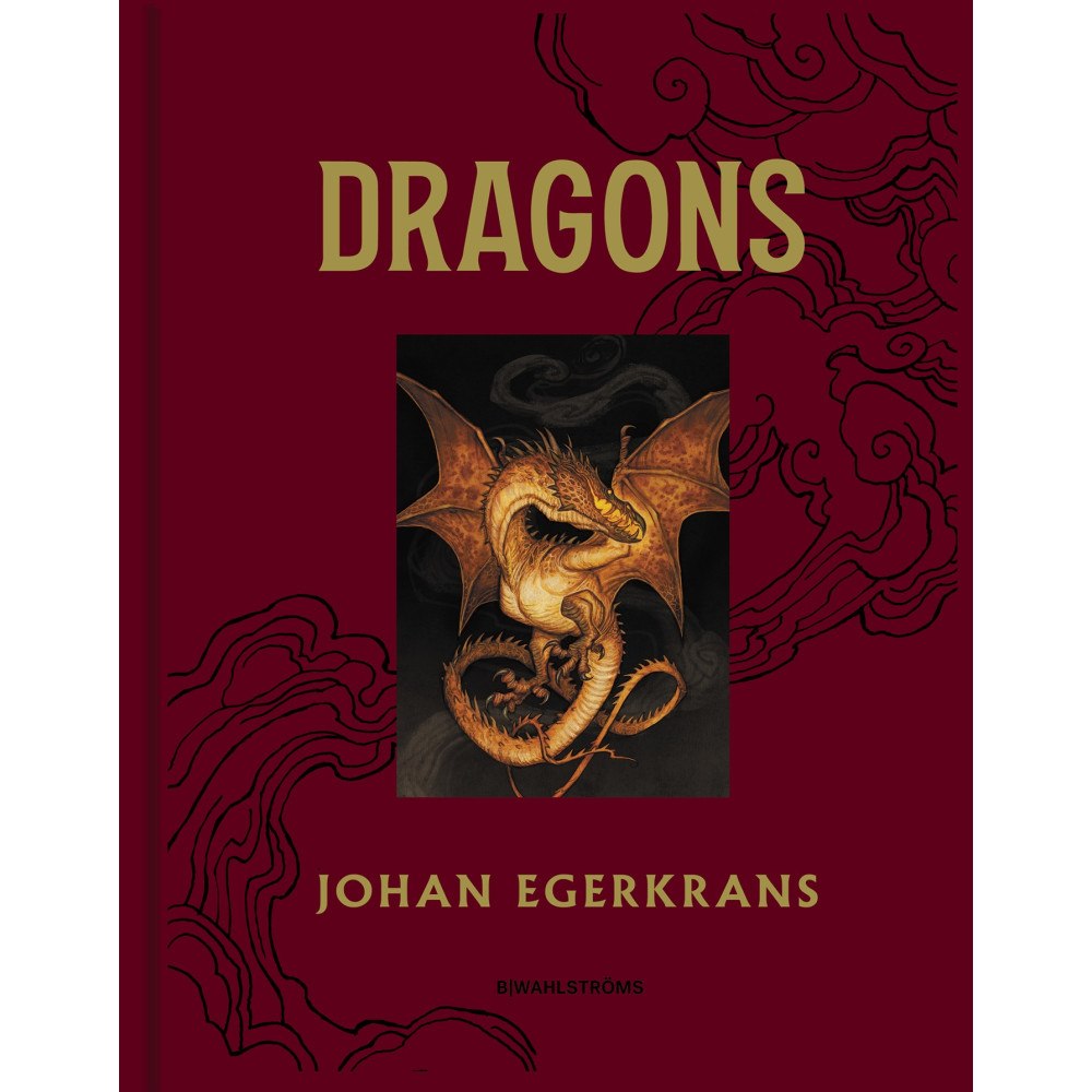 Johan Egerkrans Dragons (bok, klotband, eng)