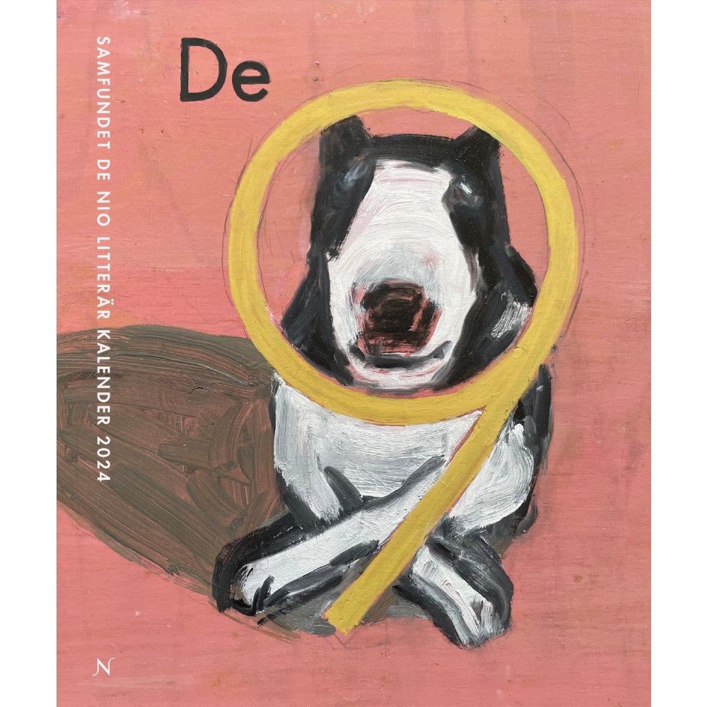 Magnus Halldin De Nio litterär kalender 2024 (inbunden)