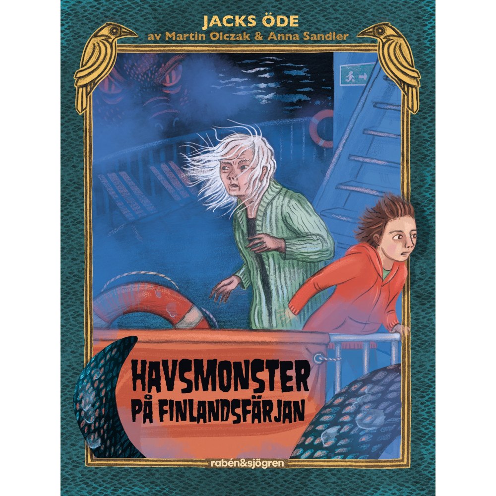 Martin Olczak Havsmonster på Finlandsfärjan (inbunden)