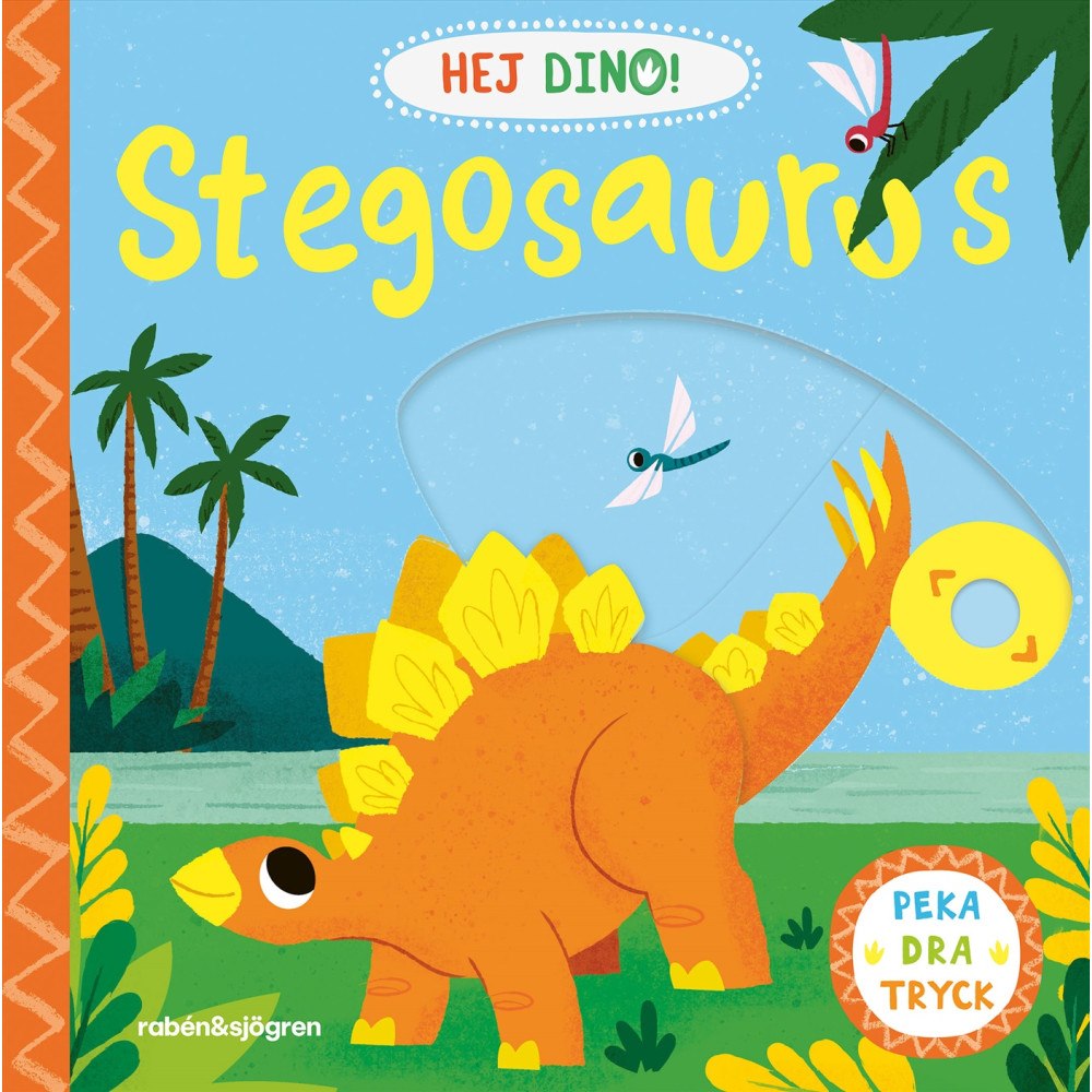 David Partington Stegosaurus (bok, board book)