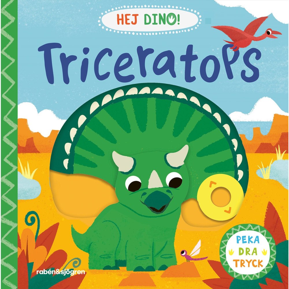 David Partington Triceratops (bok, board book)