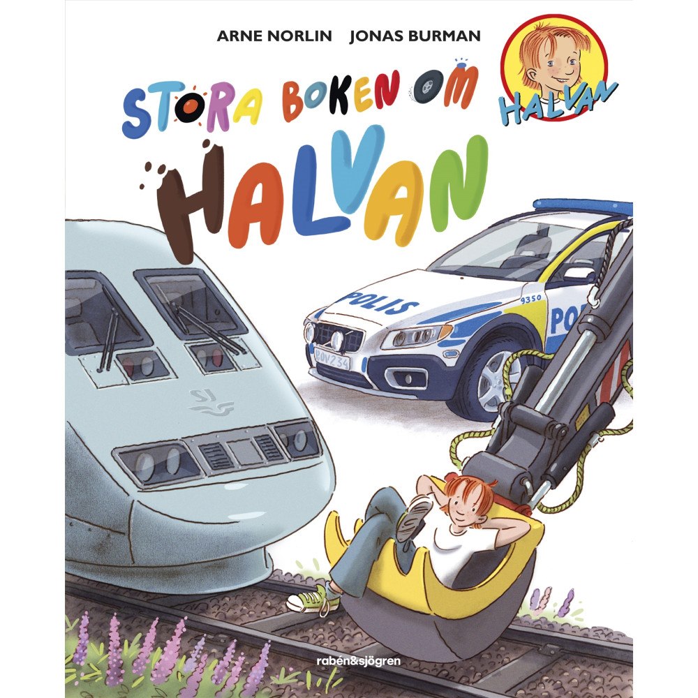 Arne Norlin Stora boken om Halvan (inbunden)