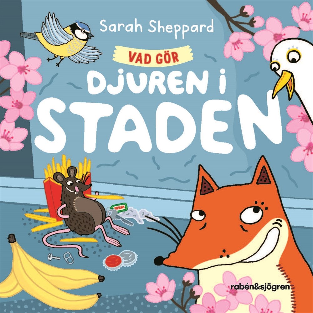 Sarah Sheppard Vad gör djuren i staden? (bok, board book)