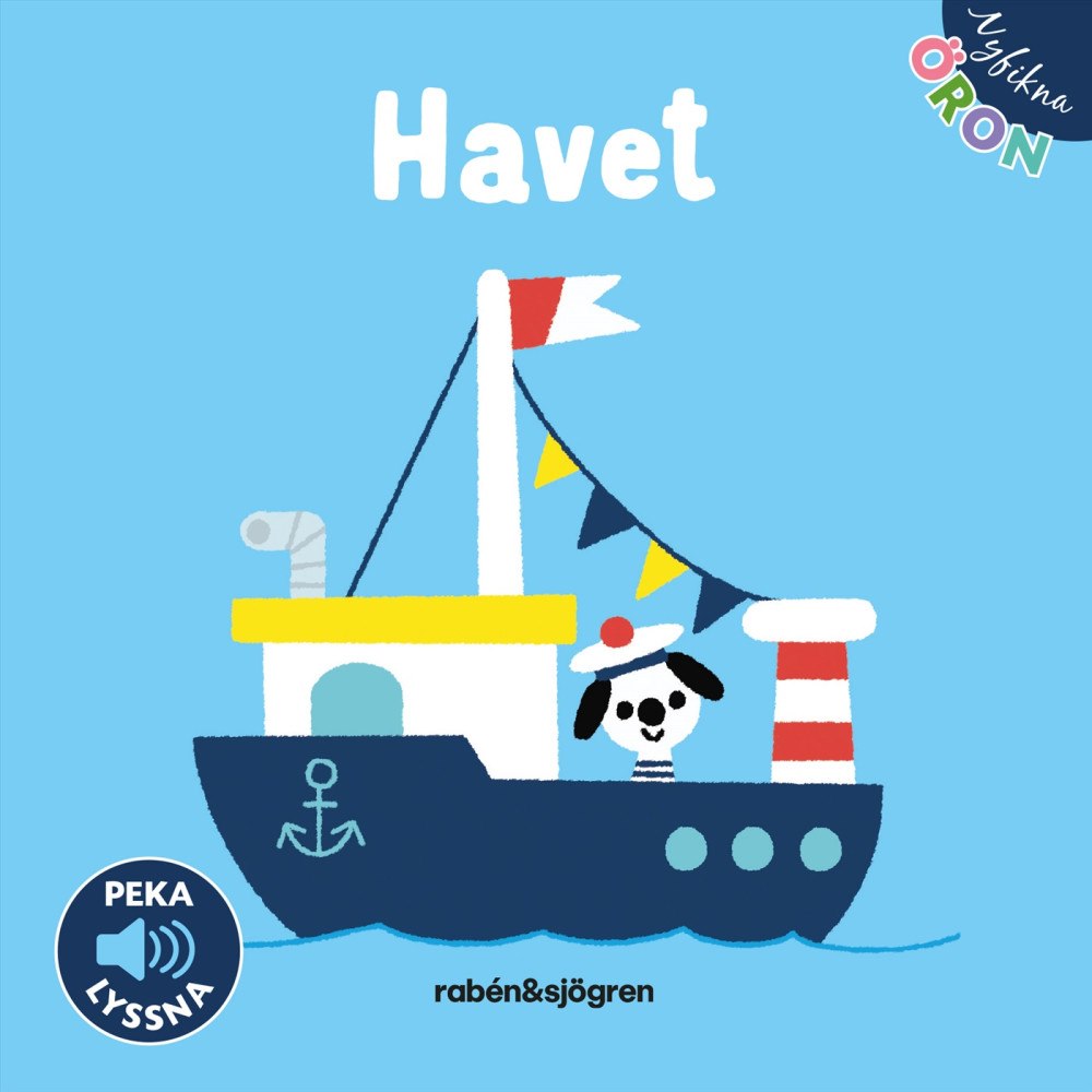 Rabén & Sjögren Havet. Peka - lyssna (bok, board book)