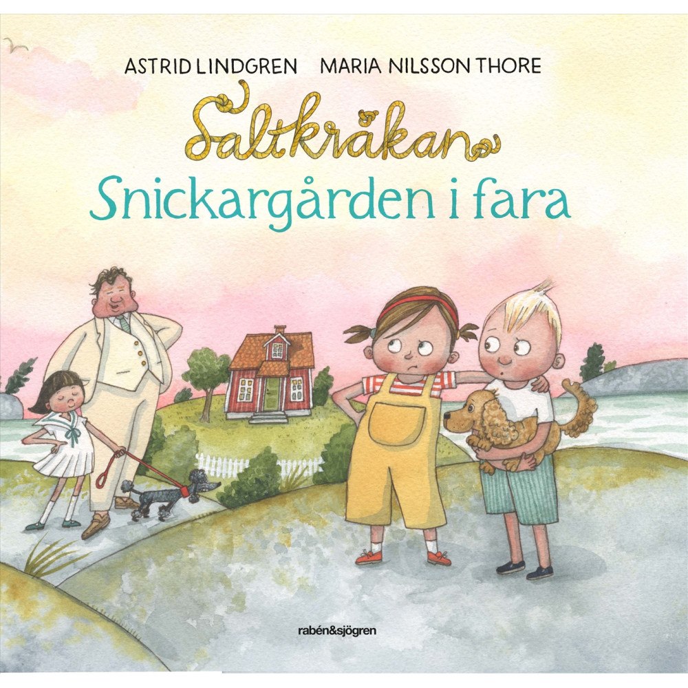 Astrid Lindgren Snickargården i fara (inbunden)