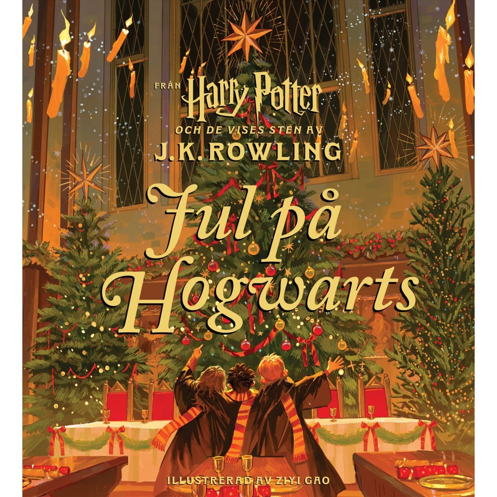 J.K. Rowling Jul på Hogwarts (inbunden)
