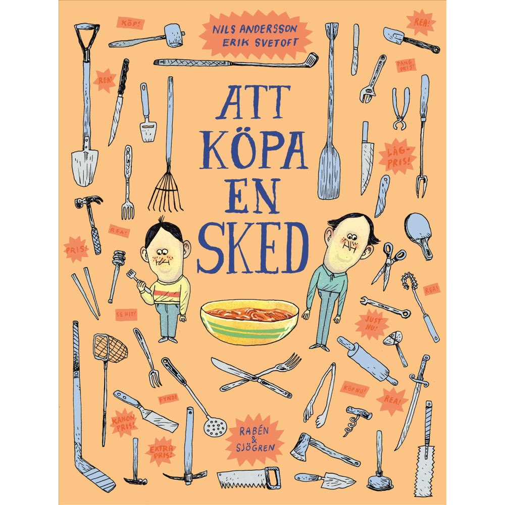 Nils Andersson Att köpa en sked (inbunden)