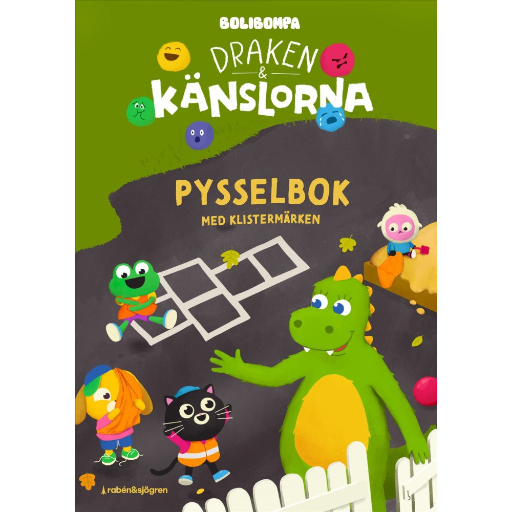 Arvid Tappert Draken och känslorna pysselbok : med klistermärken (häftad)