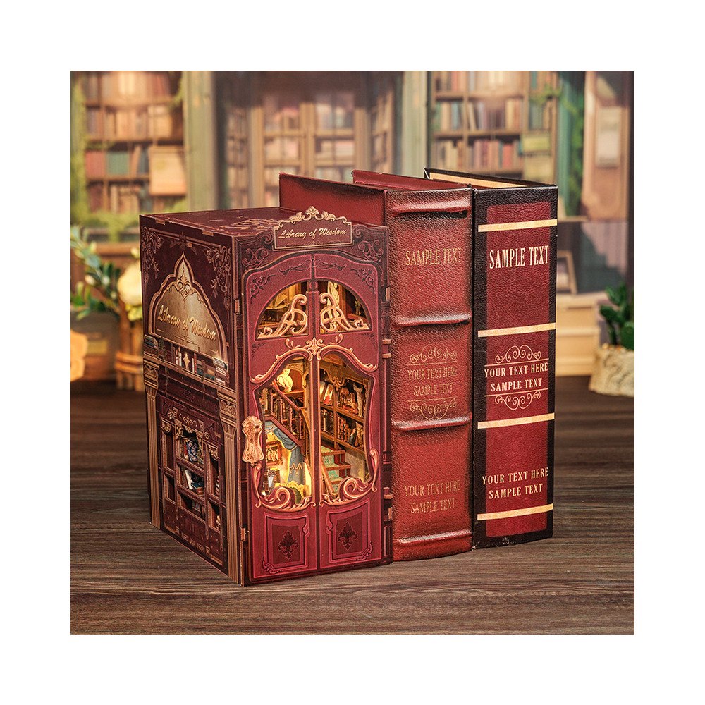 Cutebee Book Nook: Library of Wisdom