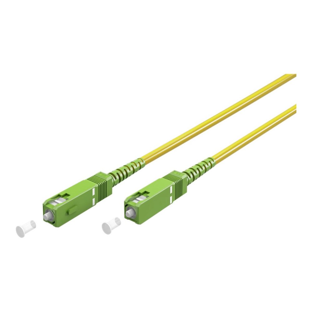 Goobay goobay patch-kabel - 0.5 m - gul