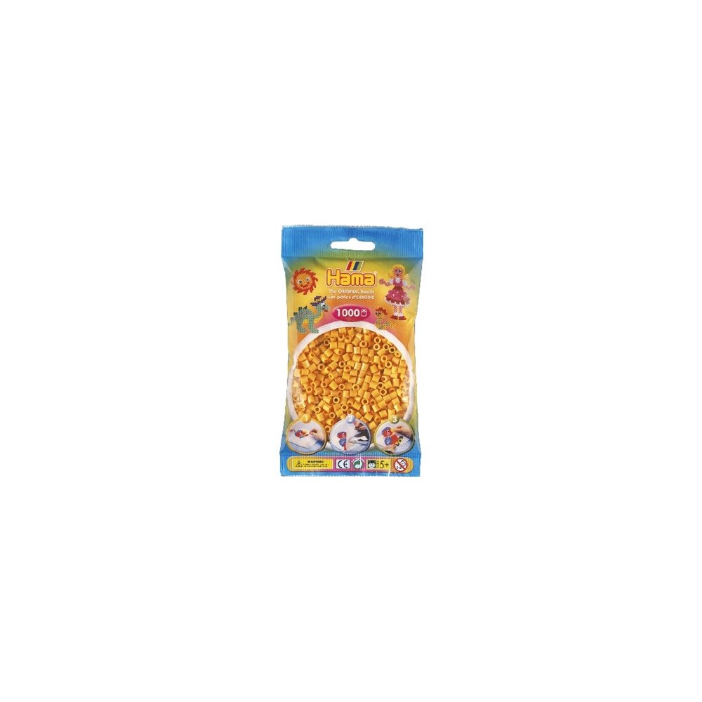 HAMA beads Hama midi pärlor 1000st Nalle Puh gul