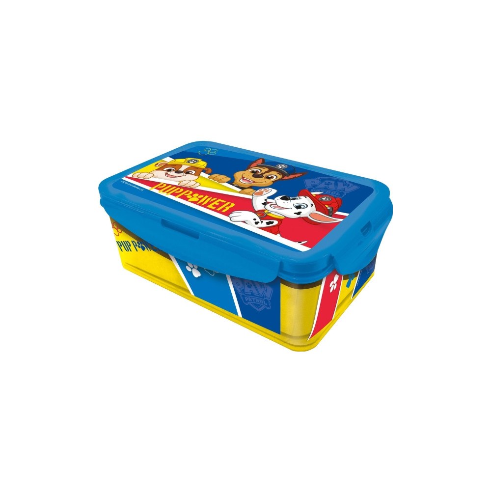 Stor PAW PATROL Stor lunchlåda med flera löstagbara fack. Tillver...