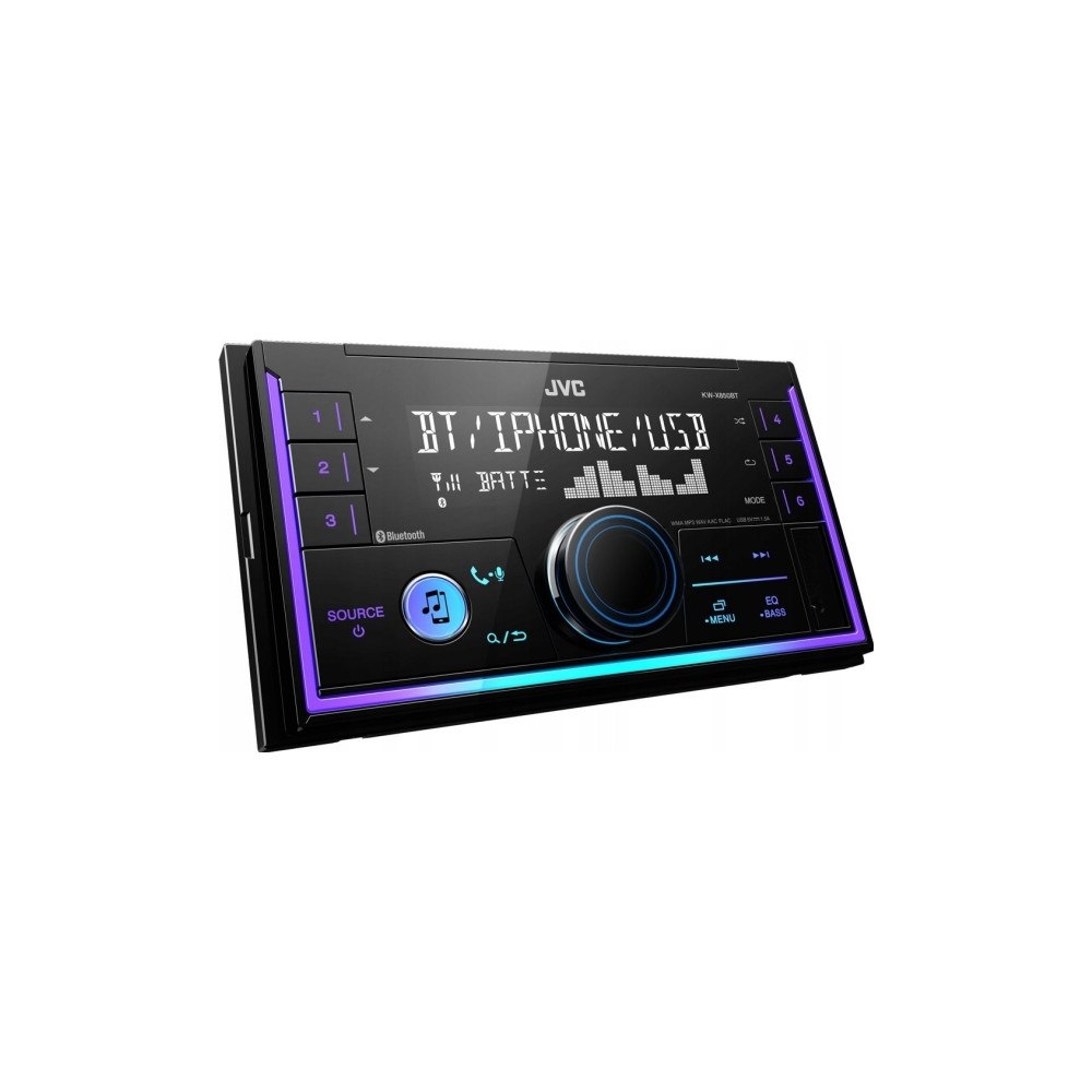 JVC JVC bilradio KW-X850BT 2-DIN USB MP3 magnetola su AUX ir Blu...