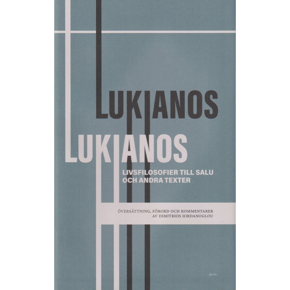 Ruin Livsfilosofier till salu - och andra texter (inbunden)