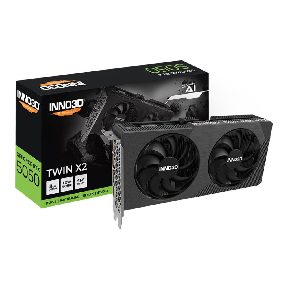 Inno3d Inno3D TWIN X2 - grafikkort - GeForce RTX 5050 - 8 GB