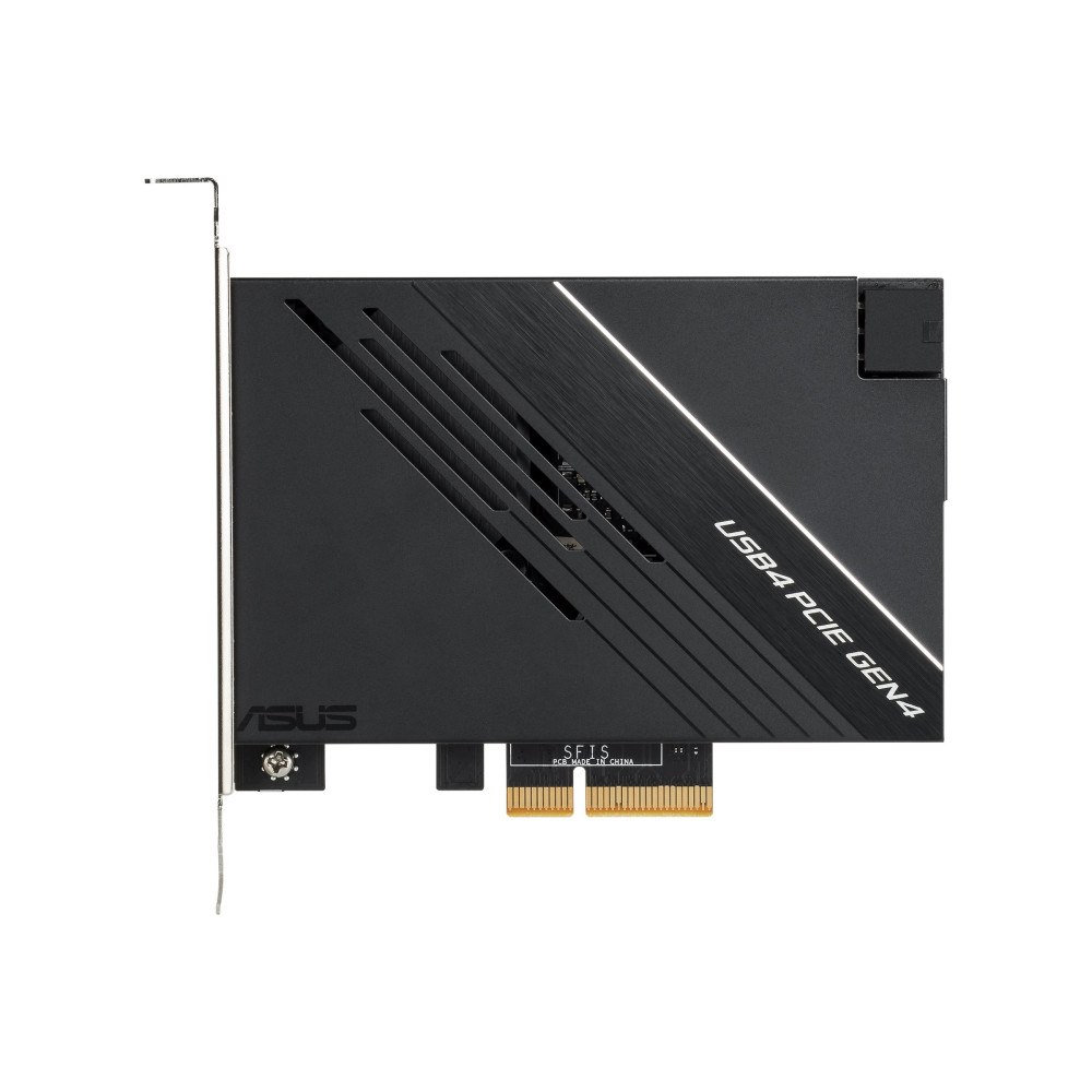 ASUSTeK COMPUTER ASUS - USB-adapter - PCIe 4.0 x4 - USB-C x 2 + DisplayPort x 2