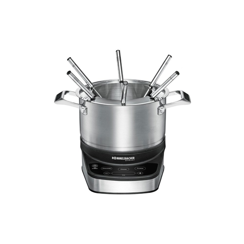 Rommelsbacher Rommelsbacher F 1200, 6 personer, 1,5 l, Svart, Rostfritt st...