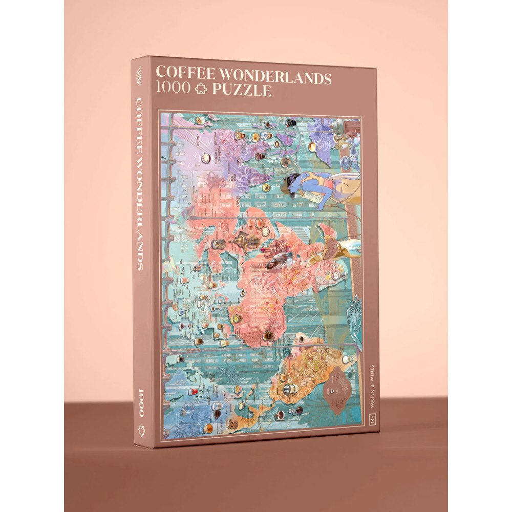 Water & Wines World of Coffee Puzzle, 1000 bitar, Water & Wines