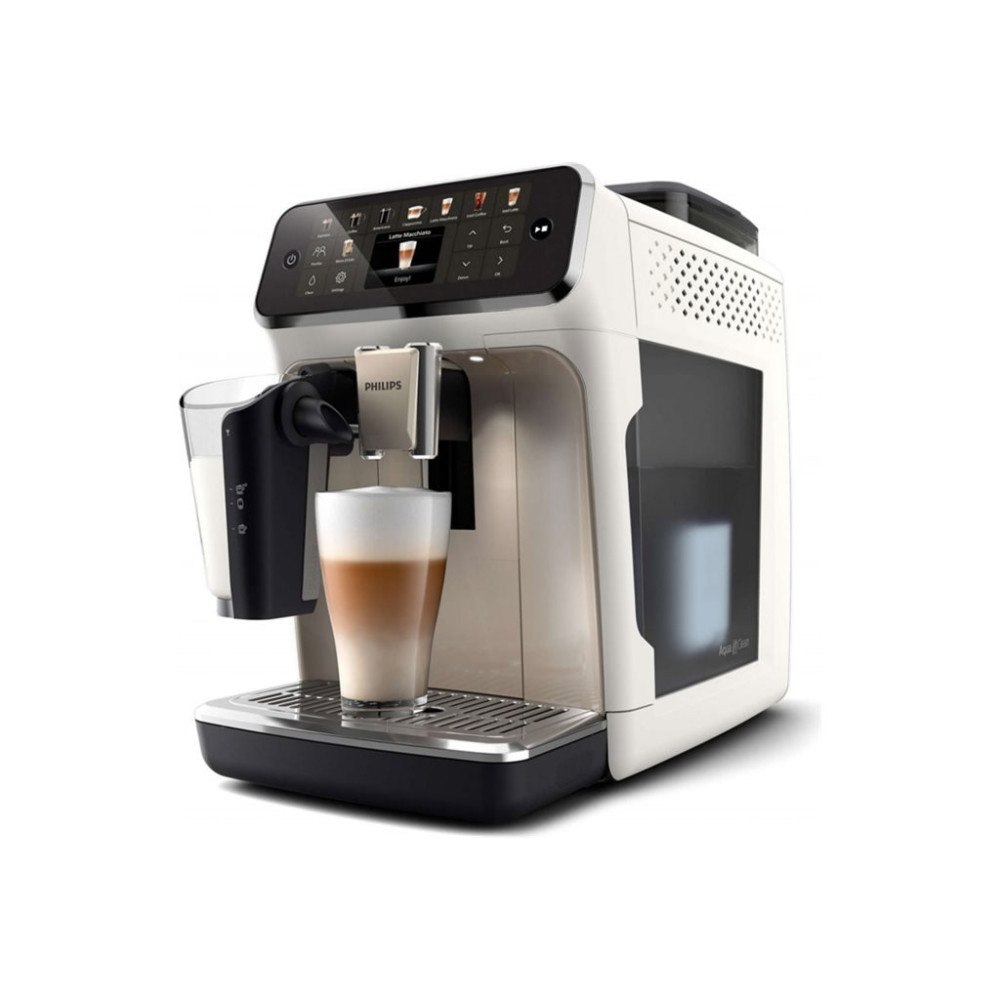 Philips Philips 5500 series EP5543 - automatisk kaffekokare med cappuccinatore - 15 bar - vit/krom