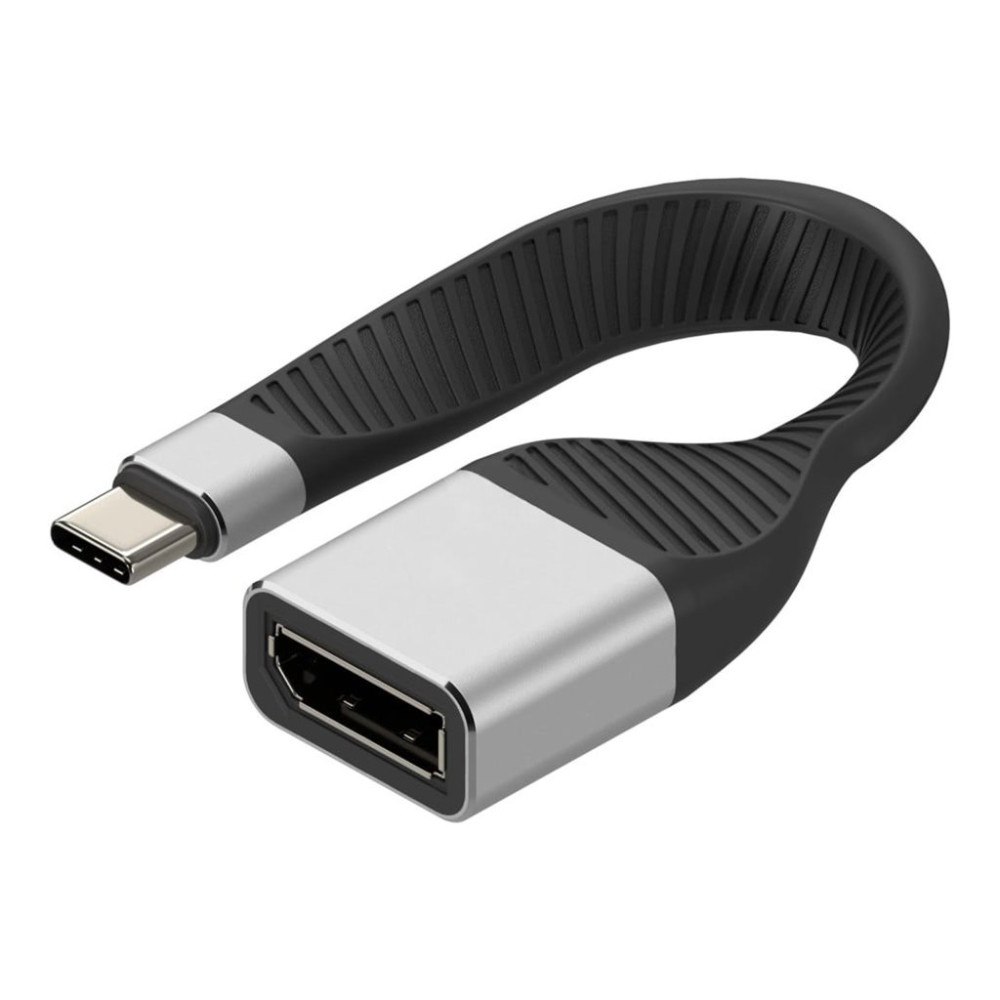 IC Intracom TECHly - videoadapterkabel - DisplayPort till 24 pin USB-C - 13.1 cm