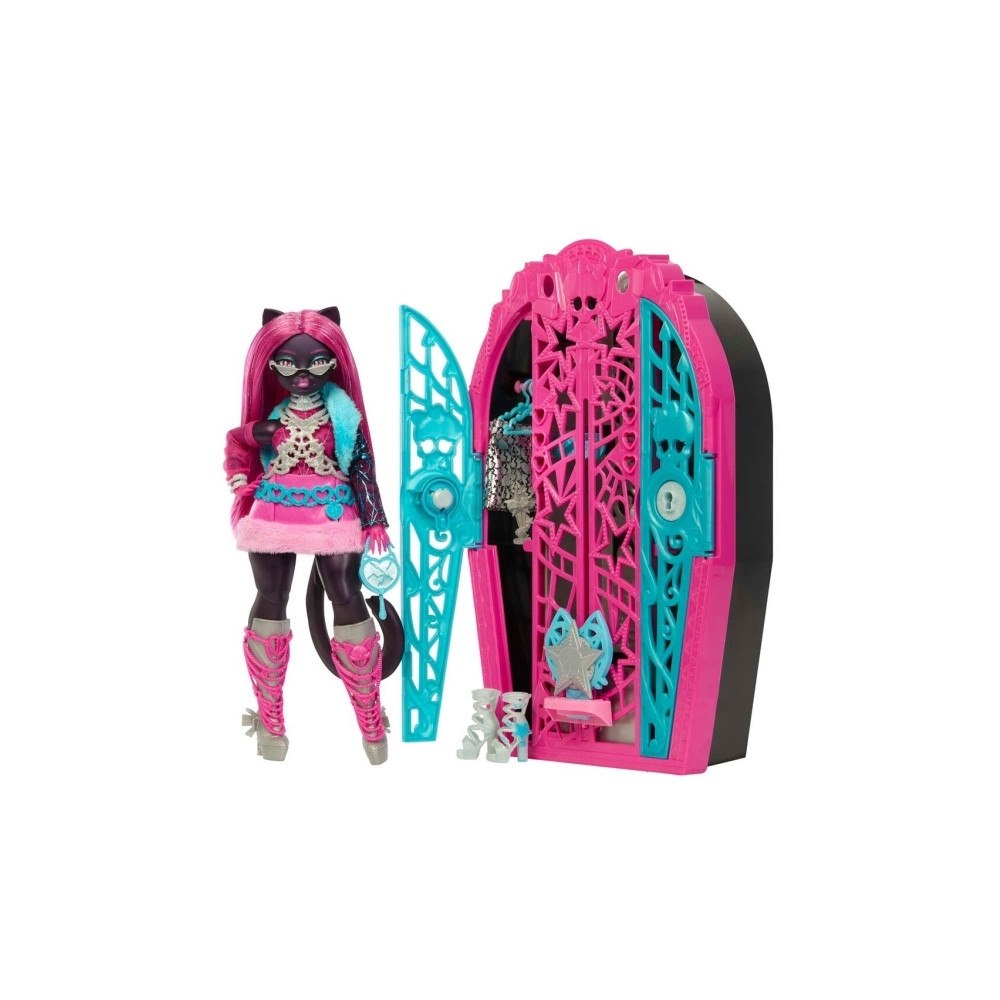MATTEL Mattel Lėlė Monster High Skulltimate Secrets Catty Noir JBG8...