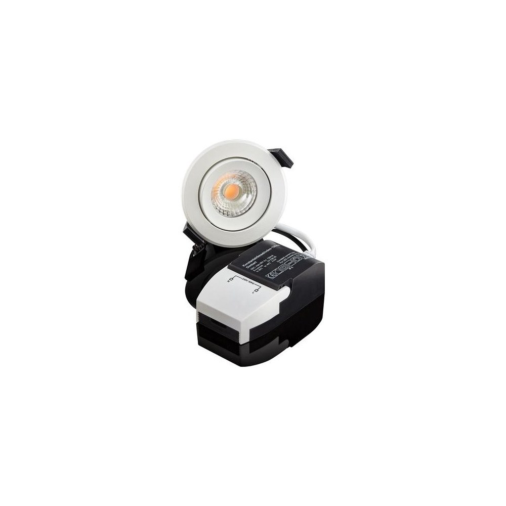 Solar Plus Downlight One Heat LED 5,5W, 500lm, 3000K, 36°, dimbar, lutn...