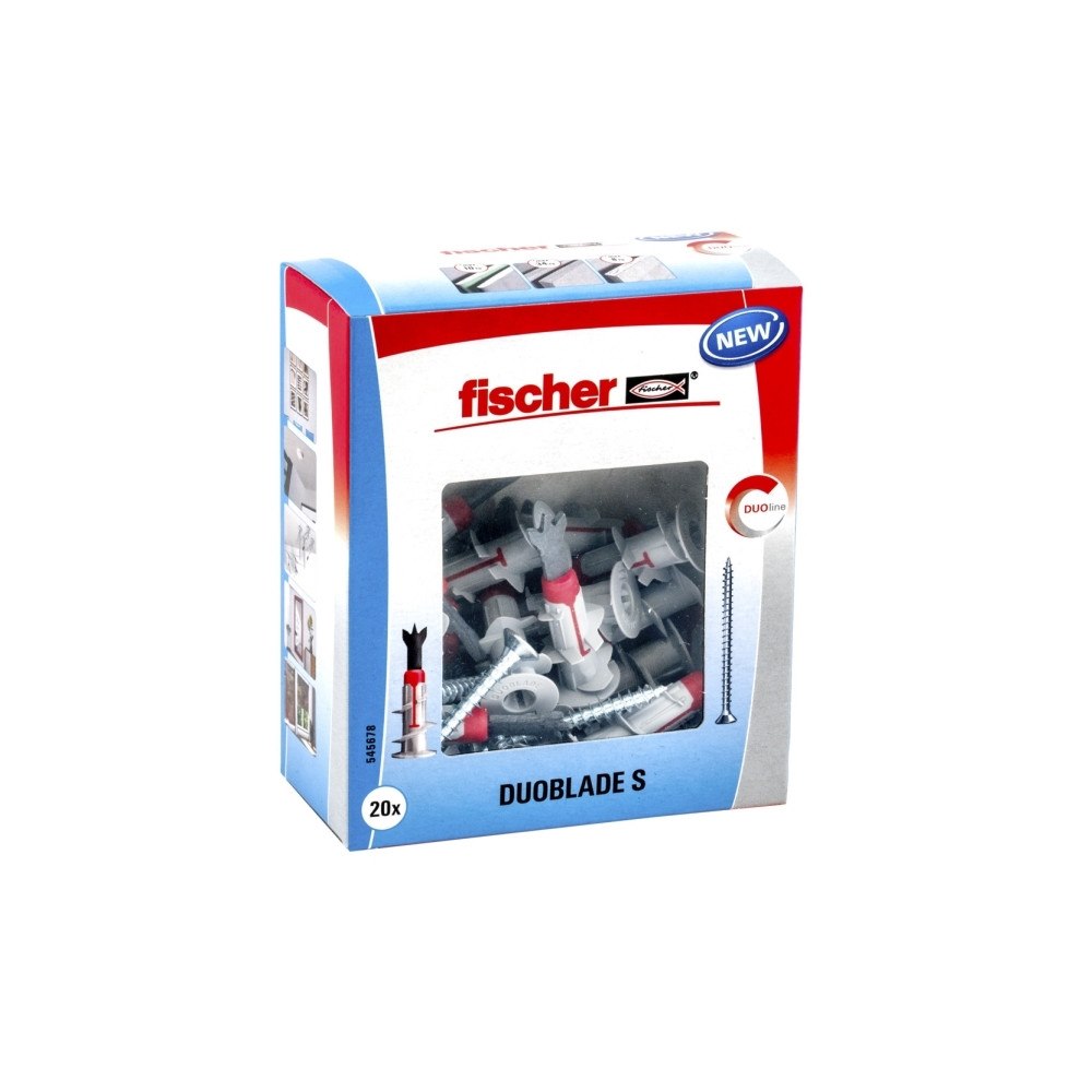 Fischer Fischer DUOBLADE S, Expansionsankare, Betong, Grå, 4,4 cm, 5...
