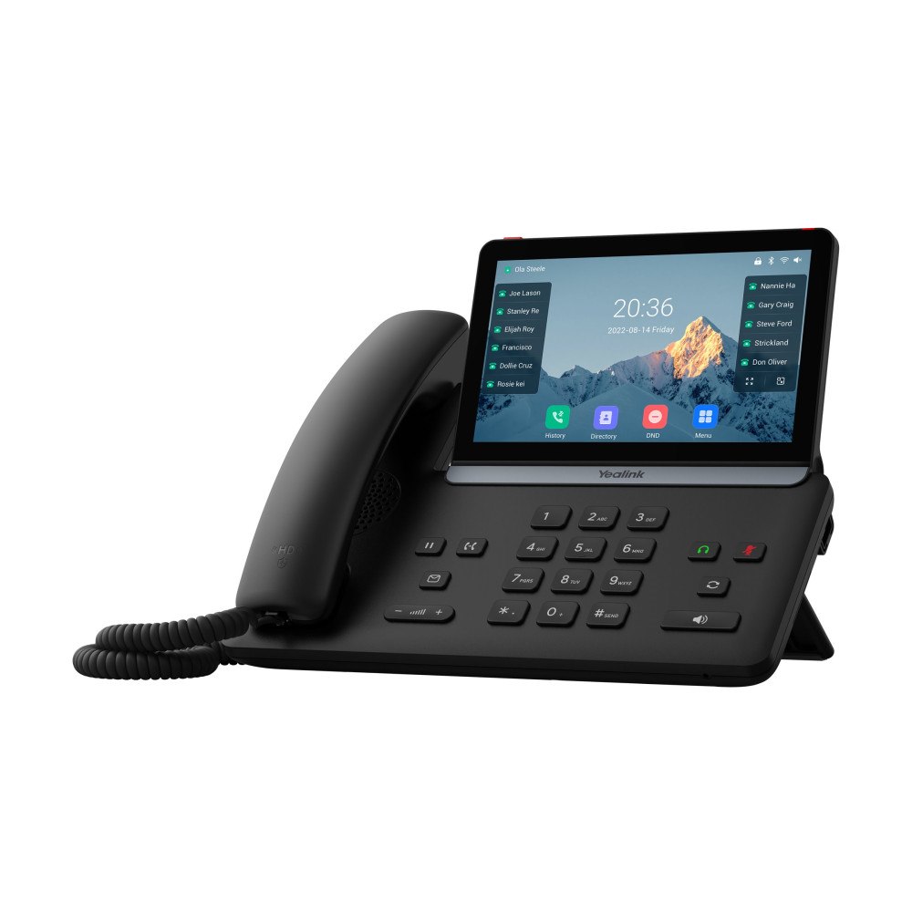 YEALINK Yealink SIP-T87W - VoIP-telefon med nummerpresentation/samtal väntar - 10-riktad samtalsförmåg