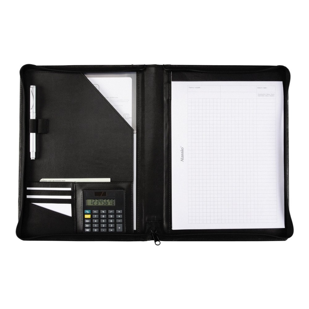 JÜSCHA Alassio - mapp stängd med blixtlås för dokument