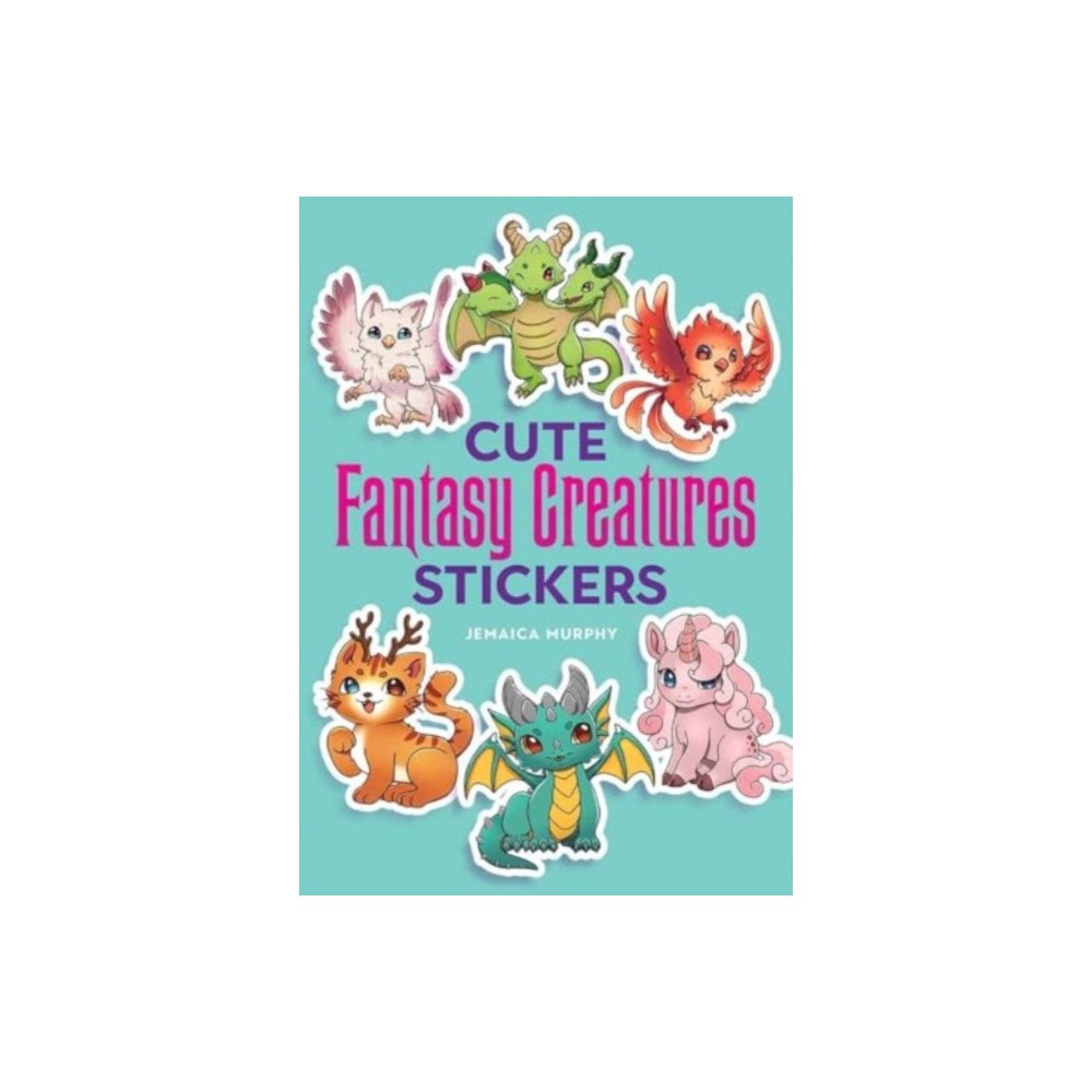 Dover publications inc. Cute Fantasy Creatures Stickers (häftad, eng)