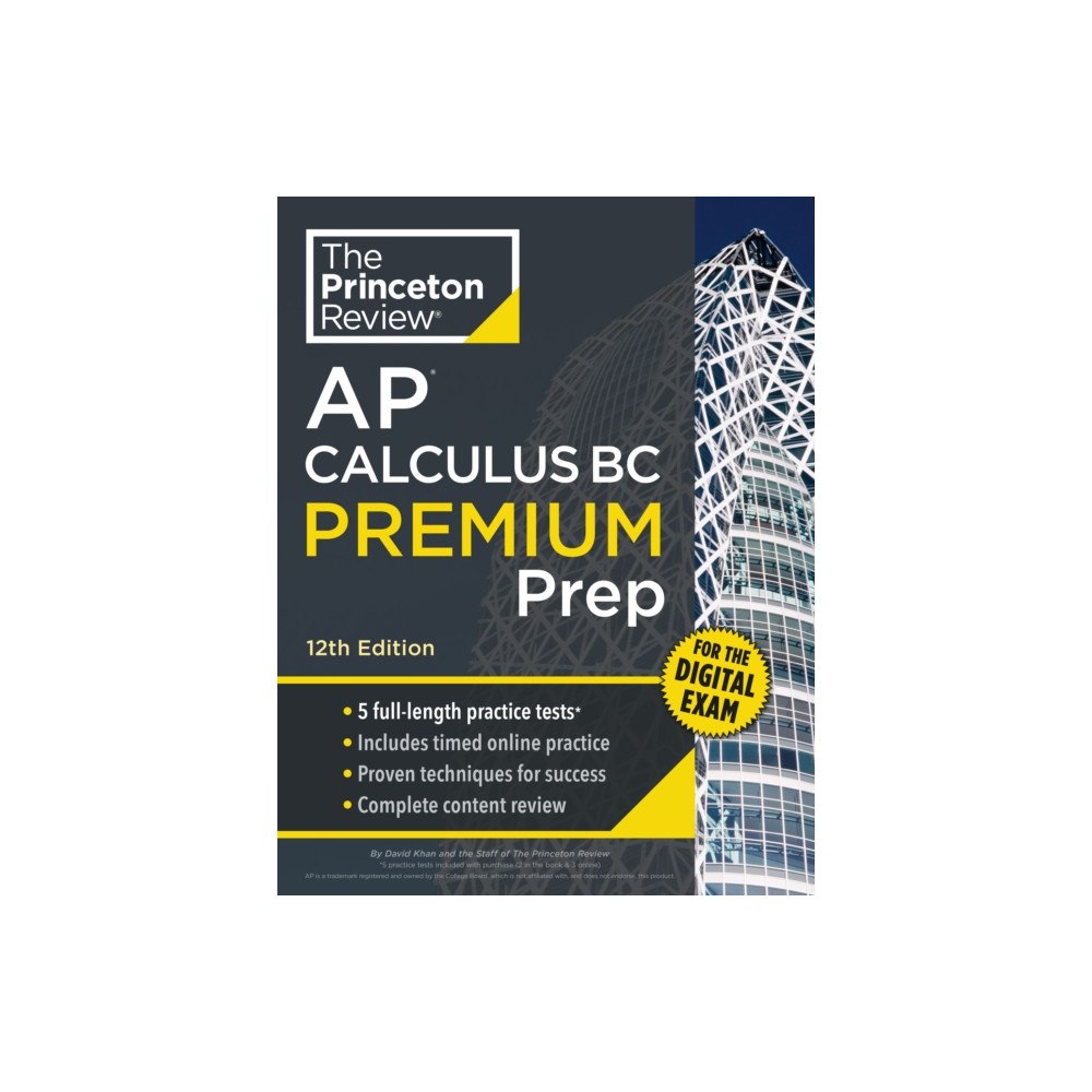 Random House USA Inc Princeton Review AP Calculus BC Premium Prep, 12th Edition (häftad, eng)