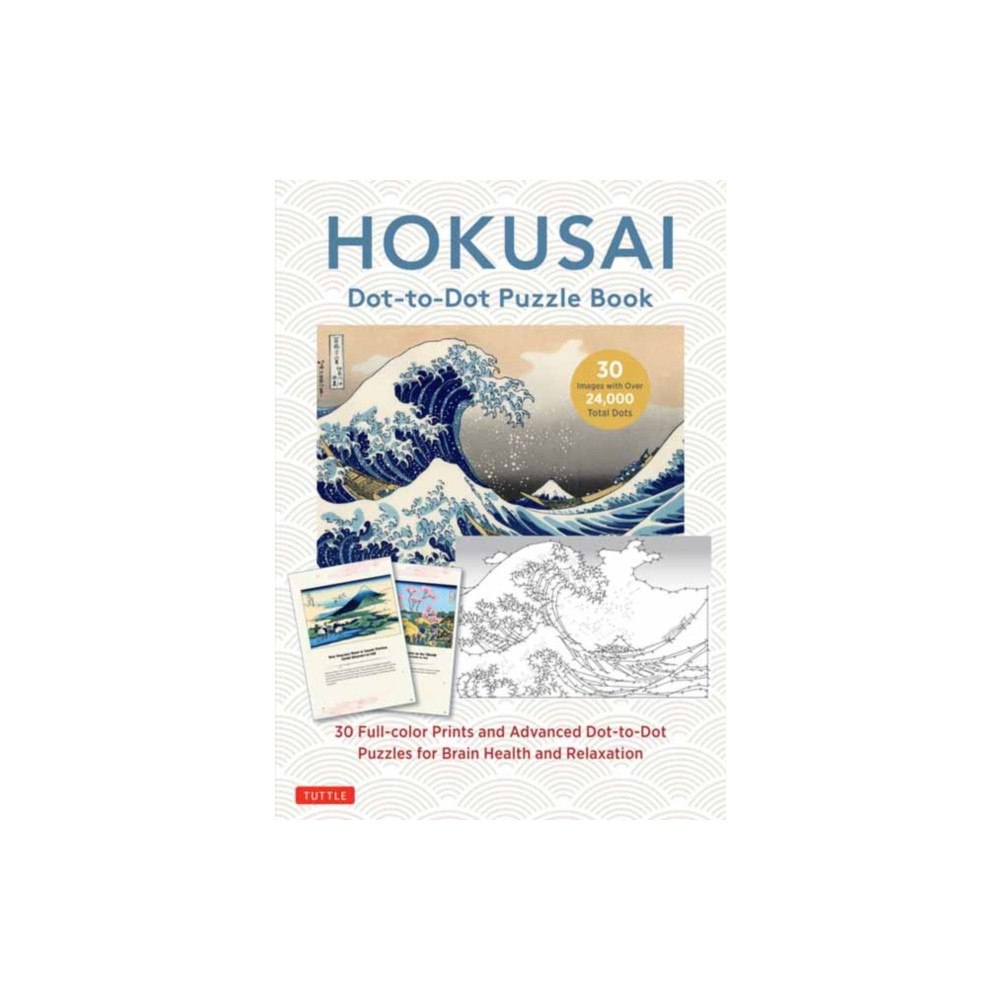 Tuttle Publishing Hokusai Dot-to-Dot Puzzle Book (häftad, eng)