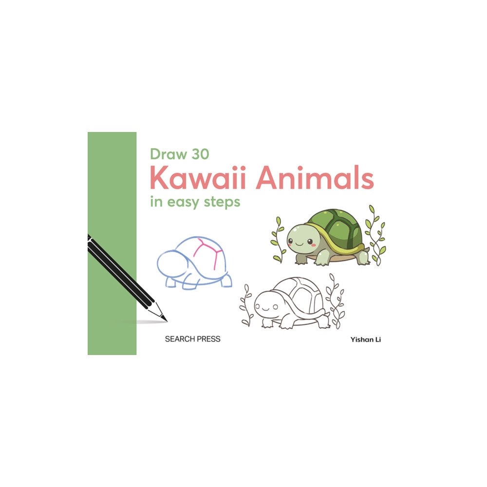 Search Press Ltd Draw 30: Kawaii Animals (inbunden, eng)